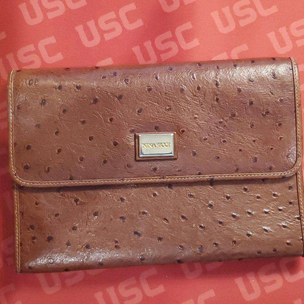 Nina Ricci leather clutch/wallet
